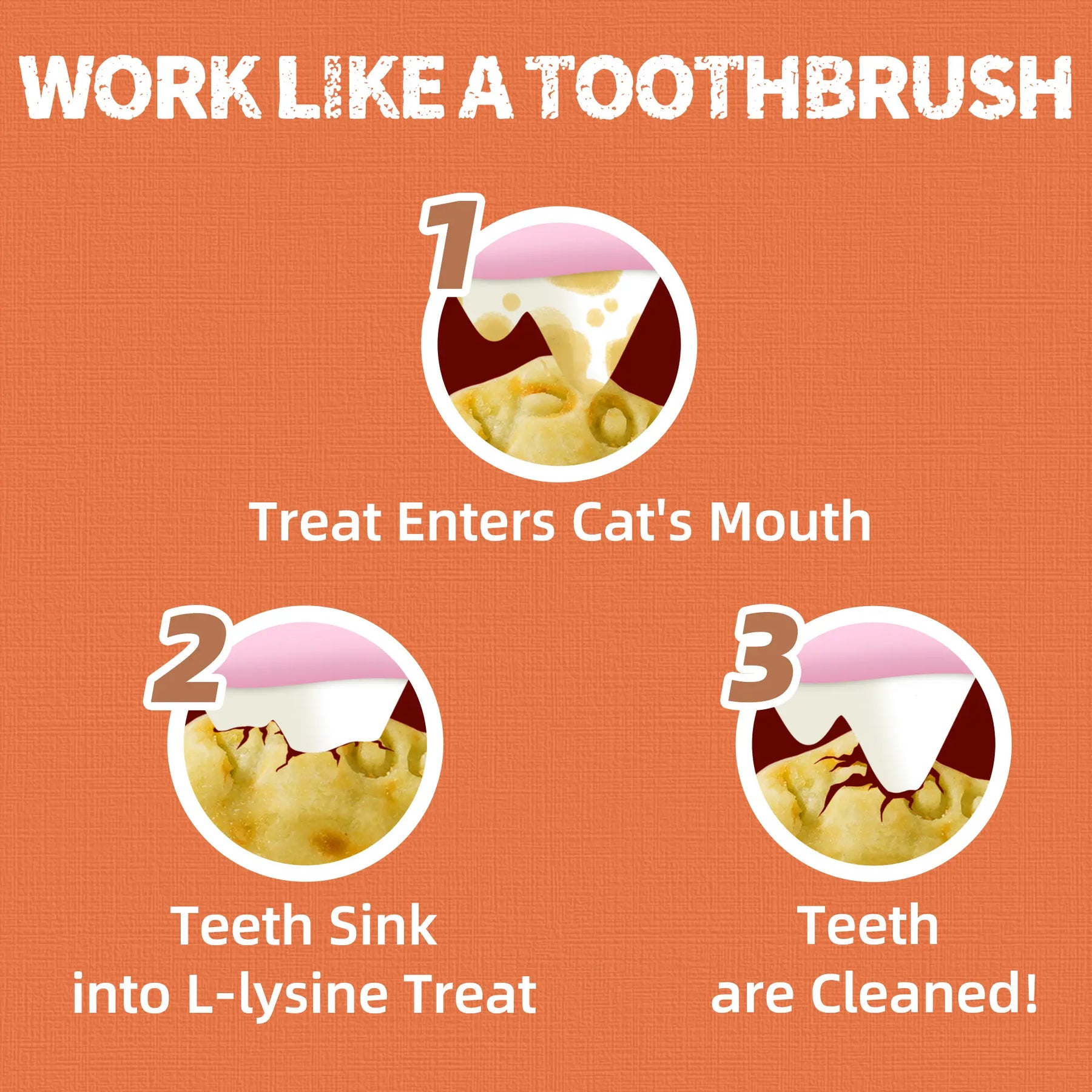 Just Try Lysine Cat Treats - Lactoferrin and Lysine for Cats and Kittens to Support Immune - Cat Allergy Relief - Sneezing, Runny Nose, Watery Eyes -Training Treats