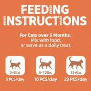 Just Try Lysine Cat Treats - Lactoferrin and Lysine for Cats and Kittens to Support Immune - Cat Allergy Relief - Sneezing, Runny Nose, Watery Eyes -Training Treats