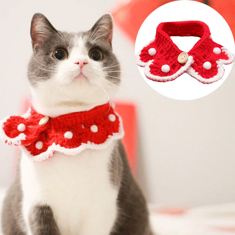 Knitted Collars for Cats, Dogs, Rabbits & Ornaments