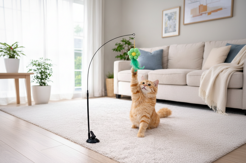 Cat Sucker Teaser Toy