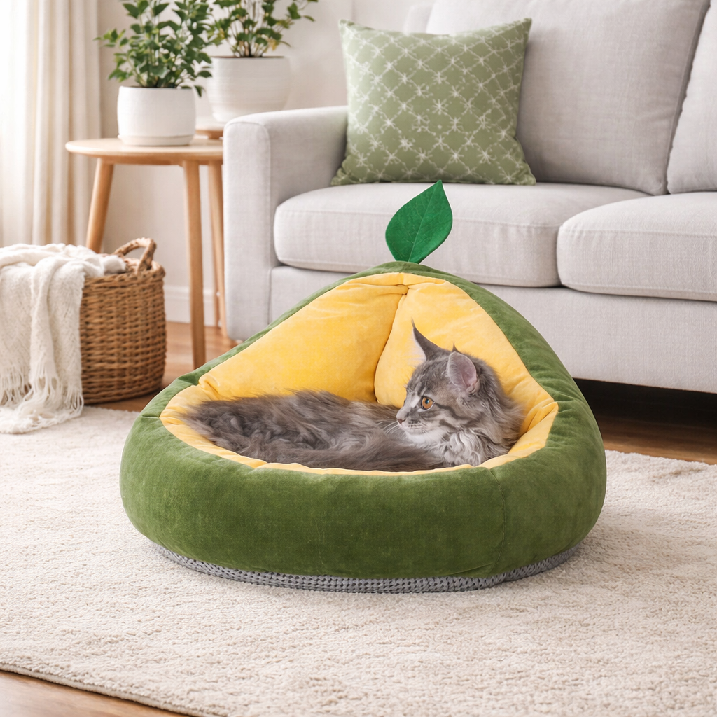 Removable Mat Cat Bed for Small Pets and Cats