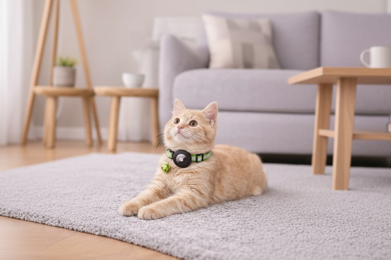 Cat Collar with Air Tag Holder (Will fit kitten as well)