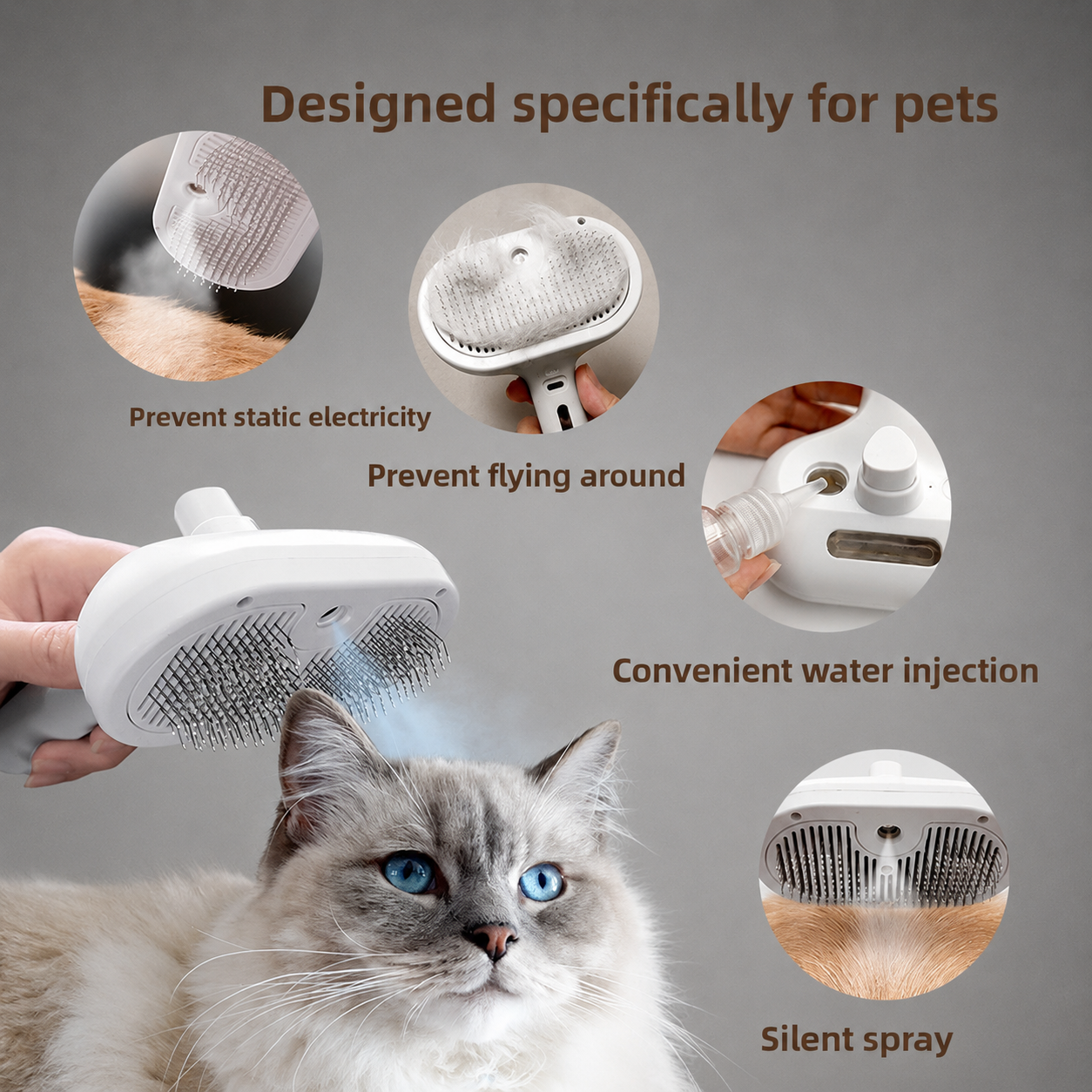 Pet Charging Hair Removal Comb