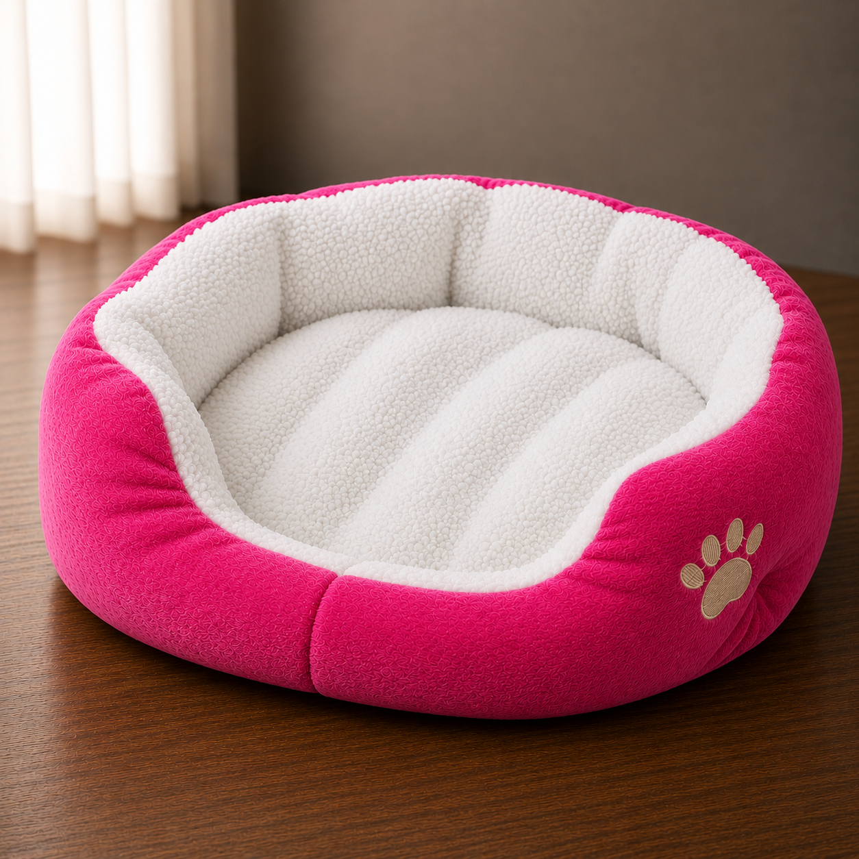 Plush Calming Pet Bed