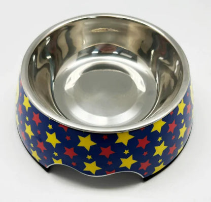 Non-Slip Dual-Use Stainless Steel Pet Bowl