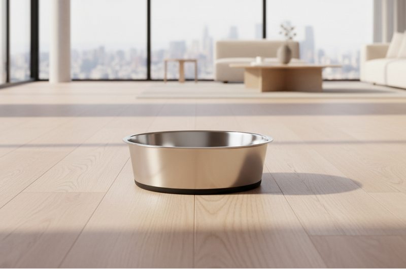 Non-slip Stainless Steel Dog Bowl for Medium & Large Dogs