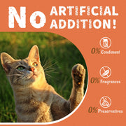 Just Try Lysine Cat Treats - Lactoferrin and Lysine for Cats and Kittens to Support Immune - Cat Allergy Relief - Sneezing, Runny Nose, Watery Eyes -Training Treats