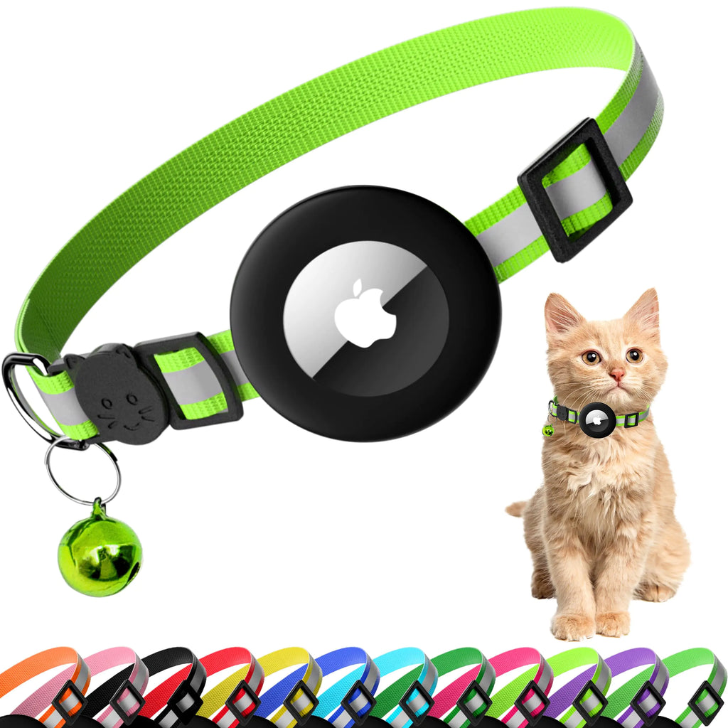 Cat Collar with Air Tag Holder (Will fit kitten as well)