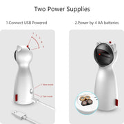 Cat Automatic Interactive Laser Toys, Indoor Cat Interactive Laser Toys, Real Random Track Rechargeable Pet Laser Toys, Fun Cat Toys, Pet Gifts for Indoor Cats/Kittens/Dogs and Other Various Pets
