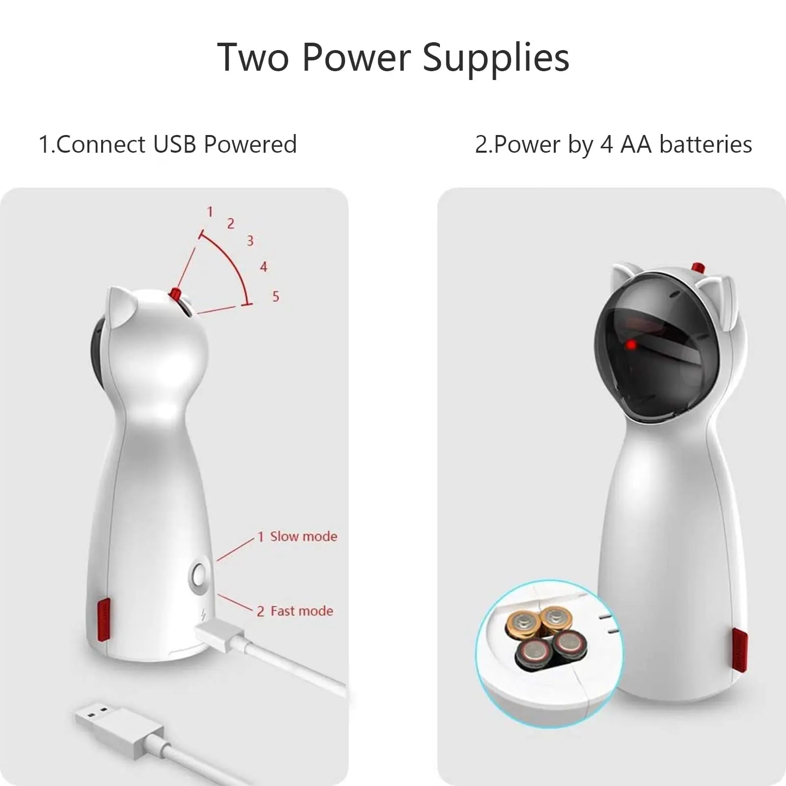 Cat Automatic Interactive Laser Toys, Indoor Cat Interactive Laser Toys, Real Random Track Rechargeable Pet Laser Toys, Fun Cat Toys, Pet Gifts for Indoor Cats/Kittens/Dogs and Other Various Pets