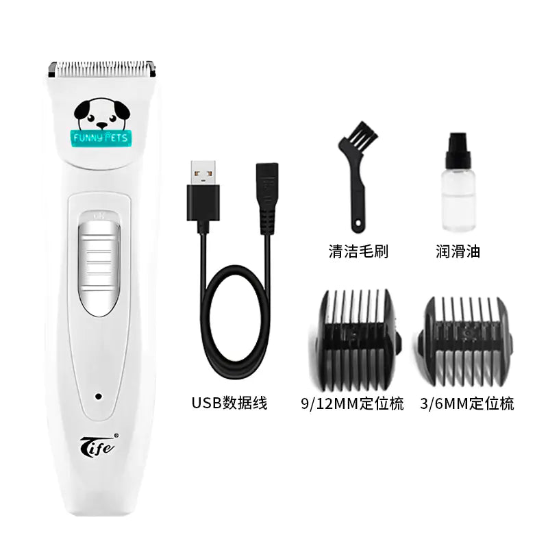 Electric Pet Grooming Clipper for Dogs and Cats