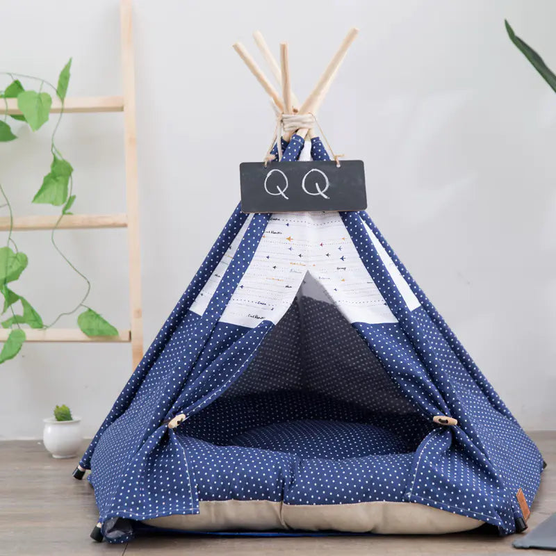 Canvas Pet Tent for Small and Medium Dogs