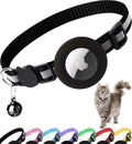Air tag Cat Collar Reflective with Apple Air Tag Holder